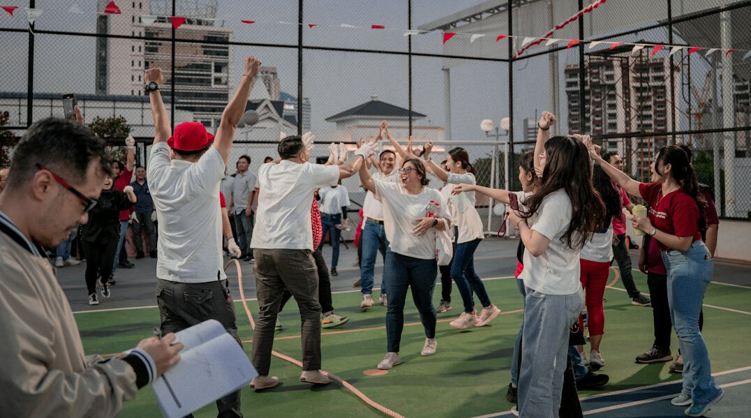 team building outdoor activity